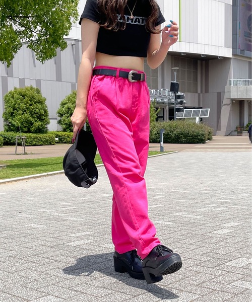 PairPair（ペアペア）の「フラッシャー付きアソートシェフパンツ(ユニセックス)（その他パンツ・レディース・ピンク/イエロー/ブラック系その他/ブラウン系その他/ゼブラ/ブルーグリーン・MEDIUM/LARGE）」の10枚目の写真