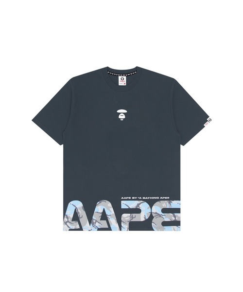 AAPE BY A BATHING APE(エーエイプバイアベイシングエイプ)の「AAPE SHORT SLEEVE TEE(Tシャツ/カットソー・メンズ・ホワイト/ブラック/グレー系その他・SMALL/MEDIUM/LARGE/X-LARGE/XX-LARGE)」の3枚目の写真