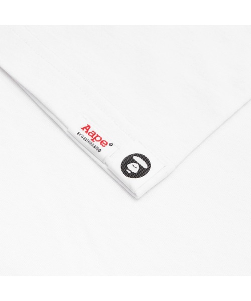 AAPE BY A BATHING APE(エーエイプバイアベイシングエイプ)の「AAPE SHORT SLEEVE TEE(Tシャツ/カットソー・メンズ・ホワイト/ブラック/グレー系その他・SMALL/MEDIUM/LARGE/X-LARGE/XX-LARGE)」の14枚目の写真