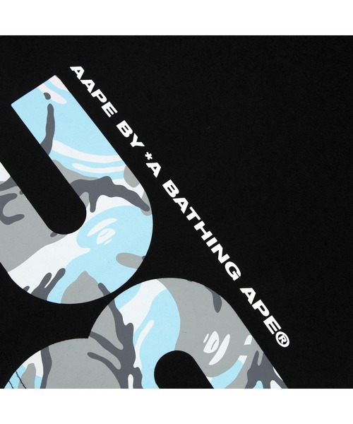 AAPE BY A BATHING APE(エーエイプバイアベイシングエイプ)の「AAPE SHORT SLEEVE TEE(Tシャツ/カットソー・メンズ・ホワイト/ブラック/グレー系その他・SMALL/MEDIUM/LARGE/X-LARGE/XX-LARGE)」の10枚目の写真