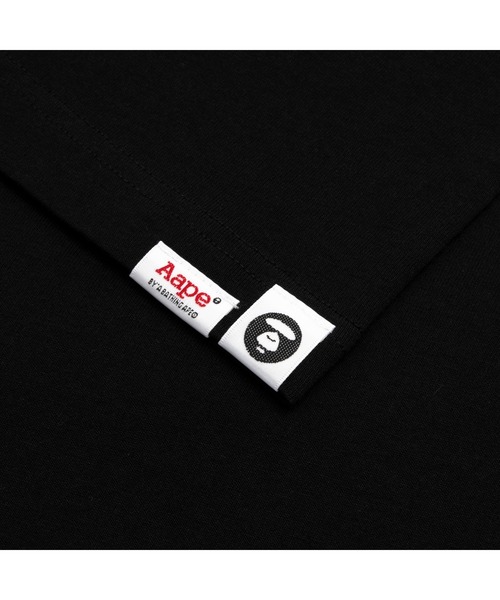 AAPE BY A BATHING APE(エーエイプバイアベイシングエイプ)の「AAPE SHORT SLEEVE TEE(Tシャツ/カットソー・メンズ・ホワイト/ブラック/グレー系その他・SMALL/MEDIUM/LARGE/X-LARGE/XX-LARGE)」の8枚目の写真