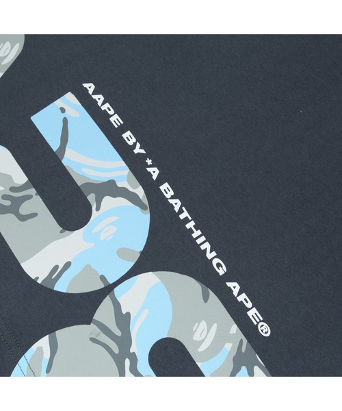 AAPE BY A BATHING APE(エーエイプバイアベイシングエイプ)の「AAPE SHORT SLEEVE TEE(Tシャツ/カットソー・メンズ・ホワイト/ブラック/グレー系その他・SMALL/MEDIUM/LARGE/X-LARGE/XX-LARGE)」の7枚目の写真