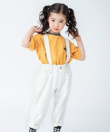 WEB限定 デニムタックサロペット