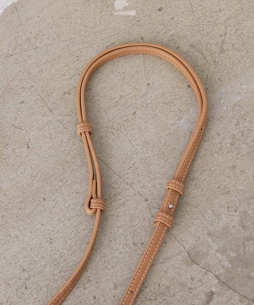 EFOLE（エフォル）の「【EFOLE】ステッチ ミニ ショルダー バッグ（ショルダーバッグ・レディース・ブラック/ベージュ・FREE）」の9枚目の写真