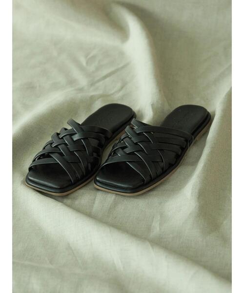 AMERICAN HOLIC（アメリカンホリック）の「細メッシュフラットサンダル（サンダル・レディース・ブラウン/ブラック/オレンジ/その他6・L/S/M）」の5枚目の写真