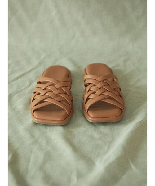 AMERICAN HOLIC（アメリカンホリック）の「細メッシュフラットサンダル（サンダル・レディース・ブラウン/ブラック/オレンジ/その他6・L/S/M）」の7枚目の写真