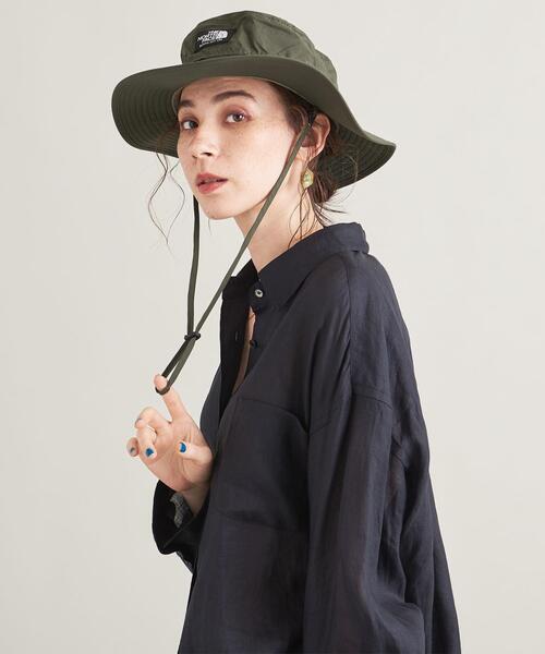 THE NORTH FACE(ザノースフェイス)の「<THE NORTH FACE>ホライズン ハット(ハット・レディース・ライトブルー/ブラック/オリーブ・M)」の10枚目の写真