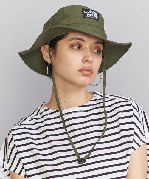 THE NORTH FACE(ザノースフェイス)の「<THE NORTH FACE>ホライズン ハット(ハット・レディース・ライトブルー/ブラック/オリーブ・M)」の22枚目の写真