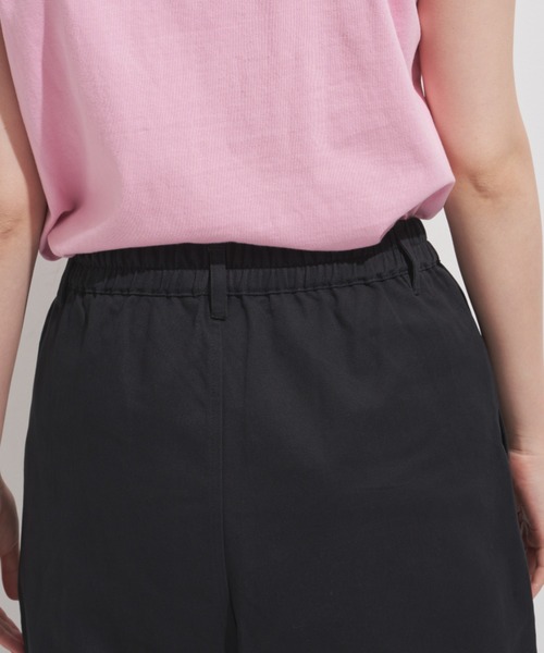 MERLOT（メルロー）の「コットンベーシックハーフパンツ（チノパンツ・レディース・ブラック/オレンジ/ナチュラル・FREE）」の18枚目の写真