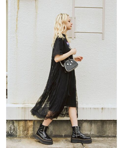 jouetie（ジュエティ）の「ミニマムボストン BAG（ボストンバッグ・レディース・オフホワイト/イエロー/ブラック・FREE）」の20枚目の写真