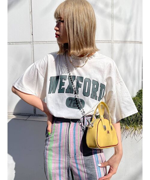 jouetie（ジュエティ）の「ミニマムボストン BAG（ボストンバッグ・レディース・オフホワイト/イエロー/ブラック・FREE）」の21枚目の写真