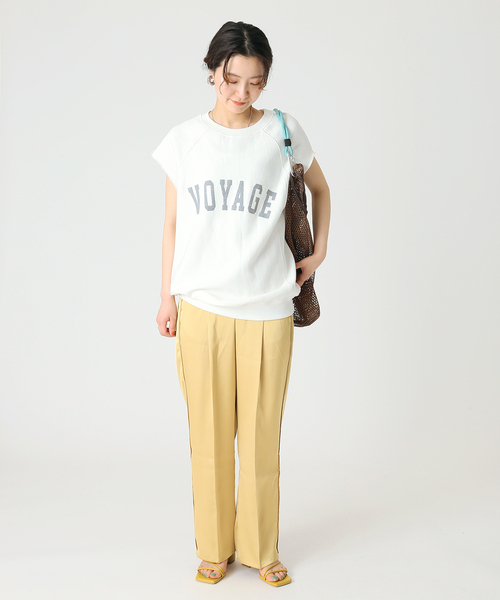 B.C STOCK(ベーセーストック)の「【OUTDOOR PRODUCTS/アウトドアプロダクツ】メッシュショッパーM(ショルダーバッグ・レディース・チャコールグレー/ブラック/ブルー・FREE)」の9枚目の写真