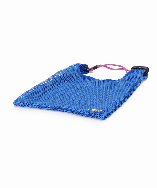 B.C STOCK(ベーセーストック)の「【OUTDOOR PRODUCTS/アウトドアプロダクツ】メッシュショッパーM(ショルダーバッグ・レディース・チャコールグレー/ブラック/ブルー・FREE)」の12枚目の写真