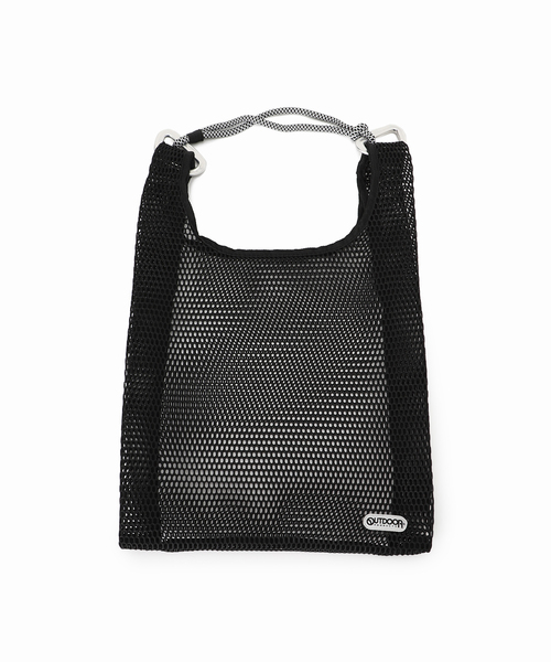 B.C STOCK(ベーセーストック)の「【OUTDOOR PRODUCTS/アウトドアプロダクツ】メッシュショッパーM(ショルダーバッグ・レディース・チャコールグレー/ブラック/ブルー・FREE)」の18枚目の写真