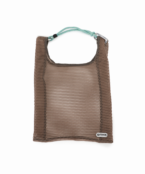 B.C STOCK(ベーセーストック)の「【OUTDOOR PRODUCTS/アウトドアプロダクツ】メッシュショッパーM(ショルダーバッグ・レディース・チャコールグレー/ブラック/ブルー・FREE)」の21枚目の写真