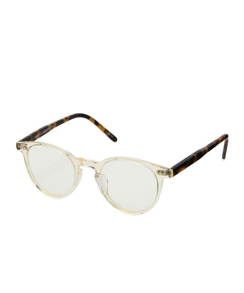 UNITED ARROWS（ユナイテッドアローズ）の「UAW ボストン CLEAR メガネ（mg07V)◆（メガネ・レディース・ホワイト/ブラック/グレー/ブラウン・フリー）」の2枚目の写真