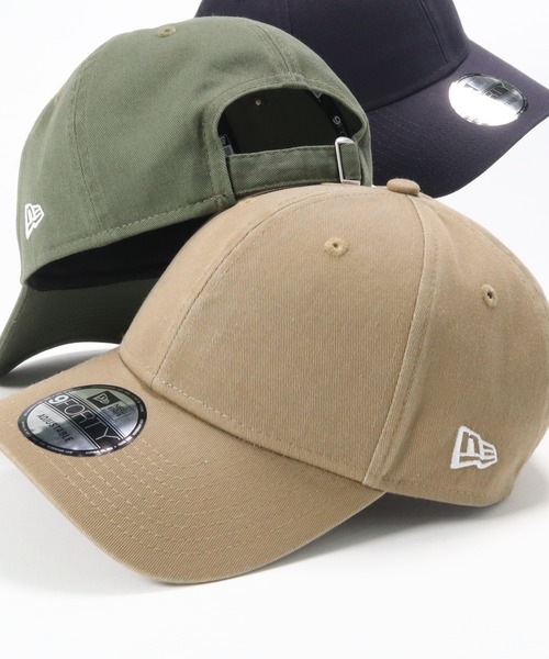 NEW ERA（ニューエラ）の「ニューエラ キャップ 無地クロスストラップ ONSPOTZ別注（キャップ・レディース・ホワイト/ブラック/ベージュ/ネイビー/オリーブ/ベージュ系その他/アイボリー/カーキ系/ブルー系その他・FREE）」の4枚目の写真