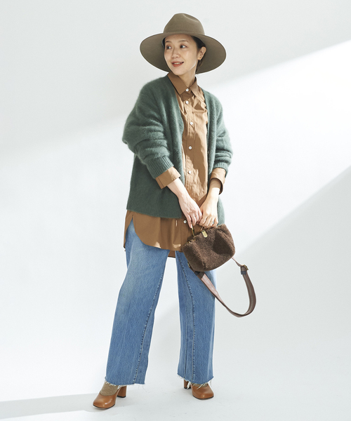 plage Cashmere Mix Fur カーディガン 新品】plage Cashmere Mix Fur カーディガン - メルカリ