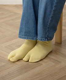 WARMTH（ワームス）の「warmth / ウォームス 縫い目がゴロゴロしない コットン麻の足袋ソックス Hemp tabi socks WST（ソックス/靴下）」
