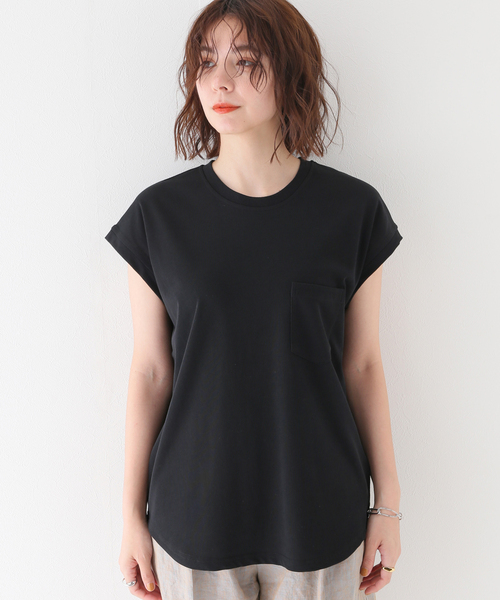 JOINT WORKS(ジョイントワークス)の「ラウンドTシャツ(Tシャツ/カットソー・レディース・ホワイト/ブラック/ブルー・FREE)」の22枚目の写真