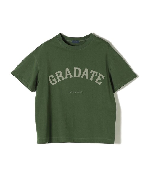 SHIPS(シップス)の「レトロカラーロゴTEE◇(Tシャツ/カットソー・レディース・パープル/オフホワイト/グリーン・ONE SIZE)」の6枚目の写真