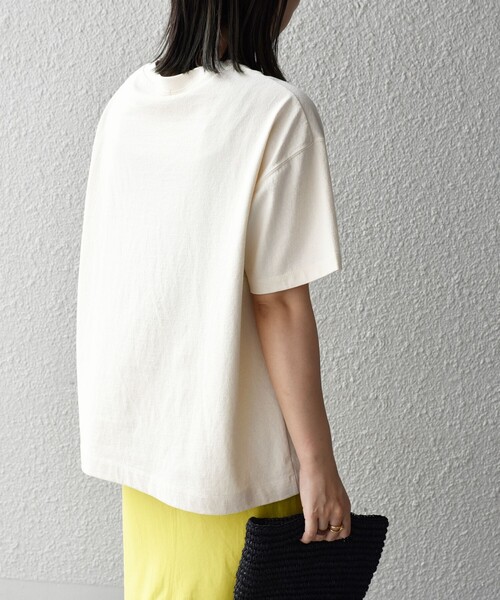 SHIPS(シップス)の「レトロカラーロゴTEE◇(Tシャツ/カットソー・レディース・パープル/オフホワイト/グリーン・ONE SIZE)」の18枚目の写真