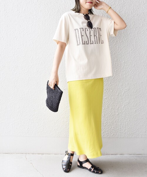 SHIPS(シップス)の「レトロカラーロゴTEE◇(Tシャツ/カットソー・レディース・パープル/オフホワイト/グリーン・ONE SIZE)」の22枚目の写真