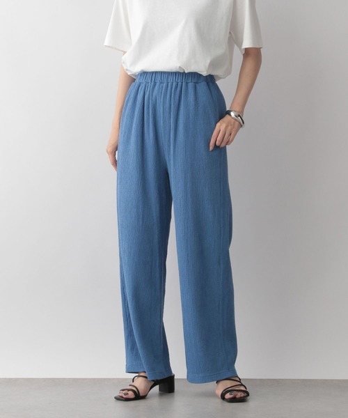 LOWRYS FARM（ローリーズファーム）の「シャーリングイージーパンツ　347285（その他パンツ・レディース・ブラック/レッド/ブルー/アイボリー・FREE）」の3枚目の写真