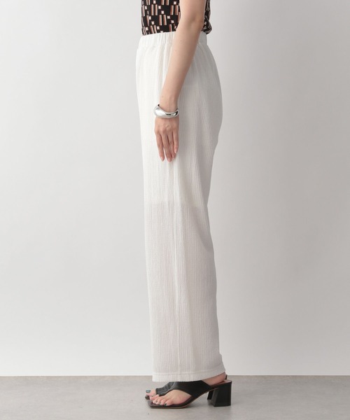 LOWRYS FARM（ローリーズファーム）の「シャーリングイージーパンツ　347285（その他パンツ・レディース・ブラック/レッド/ブルー/アイボリー・FREE）」の12枚目の写真