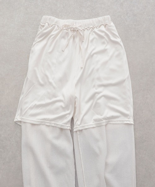 LOWRYS FARM（ローリーズファーム）の「シャーリングイージーパンツ　347285（その他パンツ・レディース・ブラック/レッド/ブルー/アイボリー・FREE）」の18枚目の写真