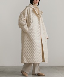 select MOCA | 2022 AW ステンカラーキルティングロングコート(ステンカラーコート)