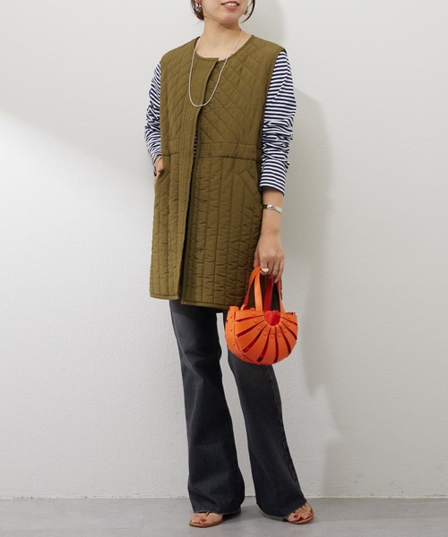 SHENERY（シーナリー）の「ラウンドネックボーダーカットソー（Tシャツ/カットソー・レディース・ネイビー・FREE）」の22枚目の写真