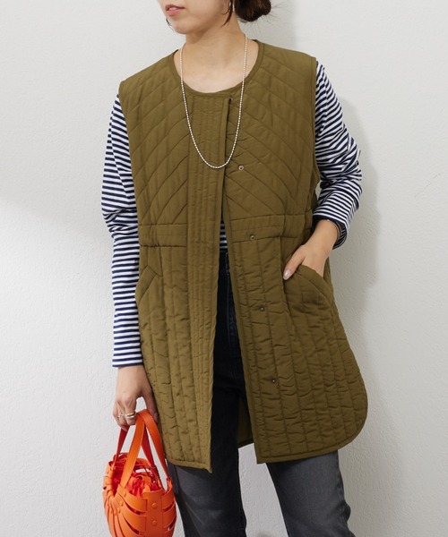 SHENERY（シーナリー）の「ラウンドネックボーダーカットソー（Tシャツ/カットソー・レディース・ネイビー・FREE）」の20枚目の写真