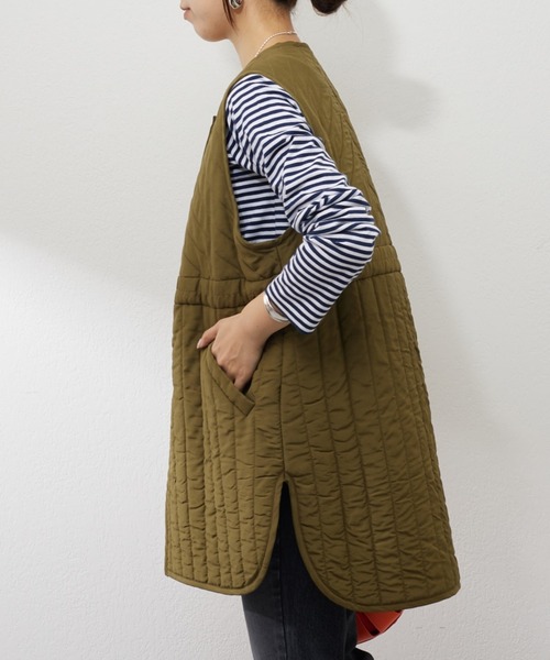 SHENERY（シーナリー）の「ラウンドネックボーダーカットソー（Tシャツ/カットソー・レディース・ネイビー・FREE）」の21枚目の写真