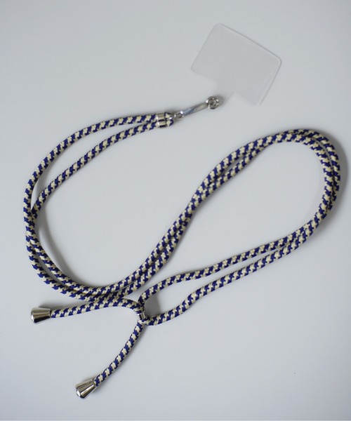 Port(ポート)の「【 全機種対応 】iPhone パラコード マルチネック ストラップ / スマホショルダー / モバイル ストラップ #(ヘッドフォン/イヤホン・レディース・ホワイト/グレー/ベージュ/パープル/バーガンディー/マルチ/ブラック/ピンク/ベージュ系その他/ネイビー/カーキ・FREE)」の5枚目の写真