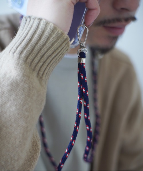 Port(ポート)の「【 全機種対応 】iPhone パラコード マルチネック ストラップ / スマホショルダー / モバイル ストラップ #(ヘッドフォン/イヤホン・レディース・ホワイト/グレー/ベージュ/パープル/バーガンディー/マルチ/ブラック/ピンク/ベージュ系その他/ネイビー/カーキ・FREE)」の7枚目の写真