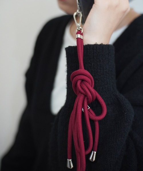 Port(ポート)の「【 全機種対応 】iPhone パラコード マルチネック ストラップ / スマホショルダー / モバイル ストラップ #(ヘッドフォン/イヤホン・レディース・ホワイト/グレー/ベージュ/パープル/バーガンディー/マルチ/ブラック/ピンク/ベージュ系その他/ネイビー/カーキ・FREE)」の10枚目の写真