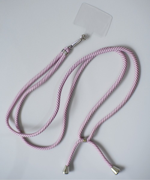 Port(ポート)の「【 全機種対応 】iPhone パラコード マルチネック ストラップ / スマホショルダー / モバイル ストラップ #(ヘッドフォン/イヤホン・レディース・ホワイト/グレー/ベージュ/パープル/バーガンディー/マルチ/ブラック/ピンク/ベージュ系その他/ネイビー/カーキ・FREE)」の9枚目の写真
