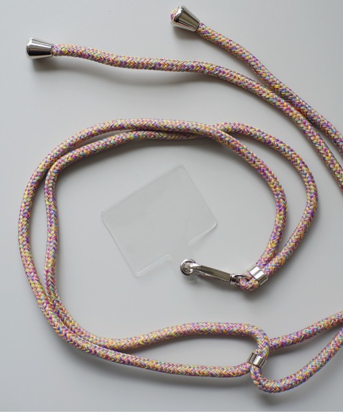 Port(ポート)の「【 全機種対応 】iPhone パラコード マルチネック ストラップ / スマホショルダー / モバイル ストラップ #(ヘッドフォン/イヤホン・レディース・ホワイト/グレー/ベージュ/パープル/バーガンディー/マルチ/ブラック/ピンク/ベージュ系その他/ネイビー/カーキ・FREE)」の11枚目の写真