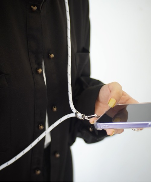 Port(ポート)の「【 全機種対応 】iPhone パラコード マルチネック ストラップ / スマホショルダー / モバイル ストラップ #(ヘッドフォン/イヤホン・レディース・ホワイト/グレー/ベージュ/パープル/バーガンディー/マルチ/ブラック/ピンク/ベージュ系その他/ネイビー/カーキ・FREE)」の18枚目の写真