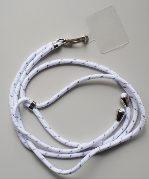 Port(ポート)の「【 全機種対応 】iPhone パラコード マルチネック ストラップ / スマホショルダー / モバイル ストラップ #(ヘッドフォン/イヤホン・レディース・ホワイト/グレー/ベージュ/パープル/バーガンディー/マルチ/ブラック/ピンク/ベージュ系その他/ネイビー/カーキ・FREE)」の19枚目の写真