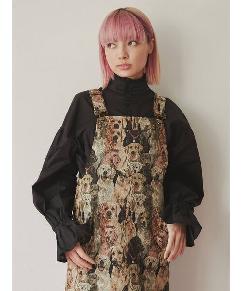 merry jenny（メリージェニー）の「dog dog dogジャンスカ（ジャンパースカート・レディース・その他1・FREE）」の16枚目の写真