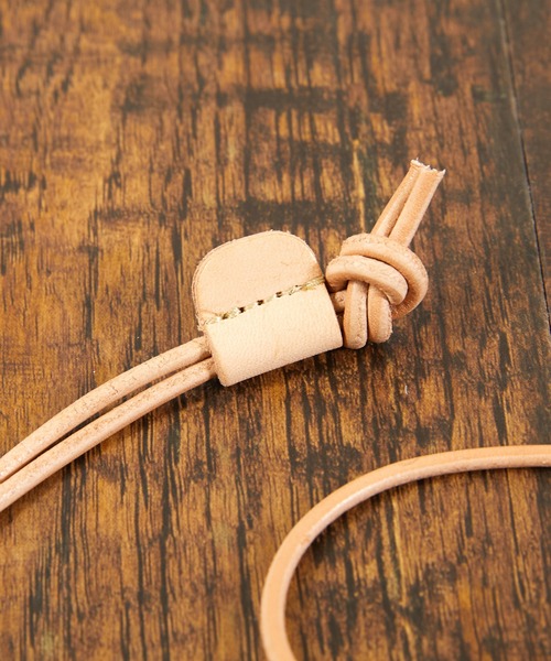 Butler Verner Sails（バトラーヴァーナーセイルス）の「Butler Verner Sails バトラーバーナーセイルズ / 反応染め九櫻刺子ネックミニポーチ ボディバッグ ショルダーバッグ スマホケース スマホポーチ / JI-2479-22（ボディバッグ/ウエストポーチ・メンズ・イエロー/キャメル/グリーン/ブルーグレー/ネイビー・FREE）」の6枚目の写真