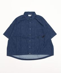 WILD THINGS（ワイルドシングス）の「WILD THINGS/ワイルドシングス　SHELTECH DENIM S/S SHIRT シェルテックデニムS/Sシャツ  WTW22009SG（シャツ/ブラウス）」