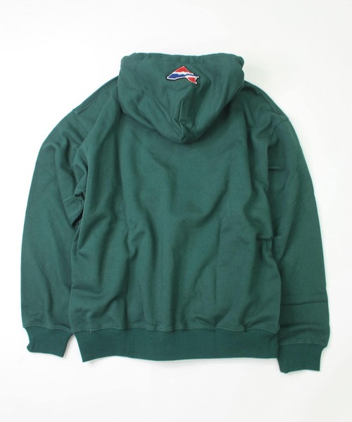 AVIREX(アヴィレックス)の「【WEB&DEPOT限定】FOOTBALL LOGO PARKA / フットボール ロゴ パーカー / AVIREX / アヴィレックス(パーカー・メンズ・ブラック/ダークグリーン/ネイビー/レッド/ダークグリーン系・MEDIUM/LARGE/X-LARGE/XX-LARGE/XXL)」の12枚目の写真