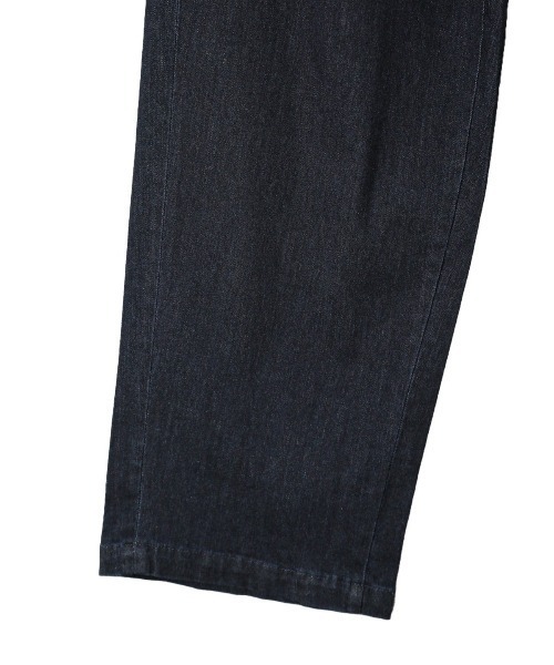 semantic design(セマンティックデザイン)の「セマンティックデザイン コーデュラナイロン混ストレッチ ワイドデニム(デニムパンツ・メンズ・ネイビー/サックスブルー・MEDIUM/LARGE)」の21枚目の写真