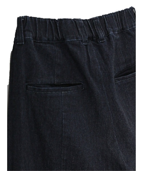 semantic design(セマンティックデザイン)の「セマンティックデザイン コーデュラナイロン混ストレッチ ワイドデニム(デニムパンツ・メンズ・ネイビー/サックスブルー・MEDIUM/LARGE)」の22枚目の写真