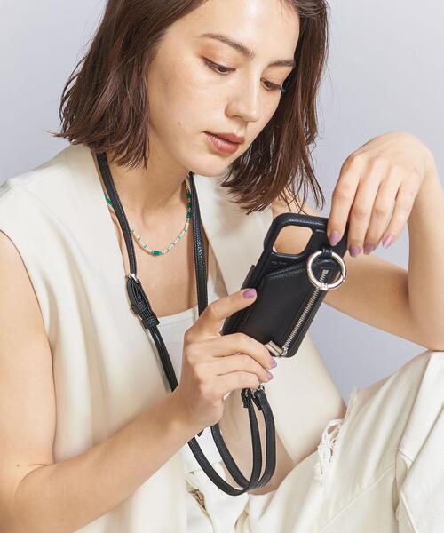 ajew（エジュー）の「【WEB限定】＜AJEW＞CADENAS ストラップ iPhone12/12Pro ケース（スマホケース/カバー・レディース・オリーブ/ブラック/オレンジ系その他/コバルトブルー/ケリーグリーン/ベージュ/レッド・FREE）」の8枚目の写真