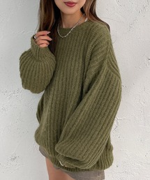 モヘアライクカタアゼニット【ZOZOTOWN限定アイテム】