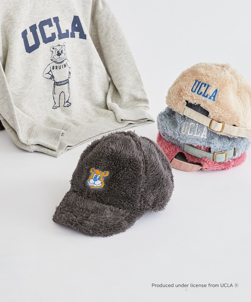 UCLA(ユーシーエルエー)の「【KIDS】【UCLA/ユーシーエルエー】TYPY別注ボアキャップ(キャップ・キッズ・チャコールグレー/サックスブルー/ピンク/アイボリー・ONE SIZE)」の20枚目の写真